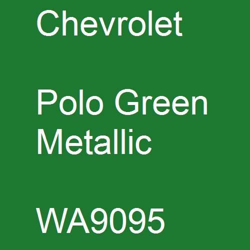 Chevrolet, Polo Green Metallic, WA9095.